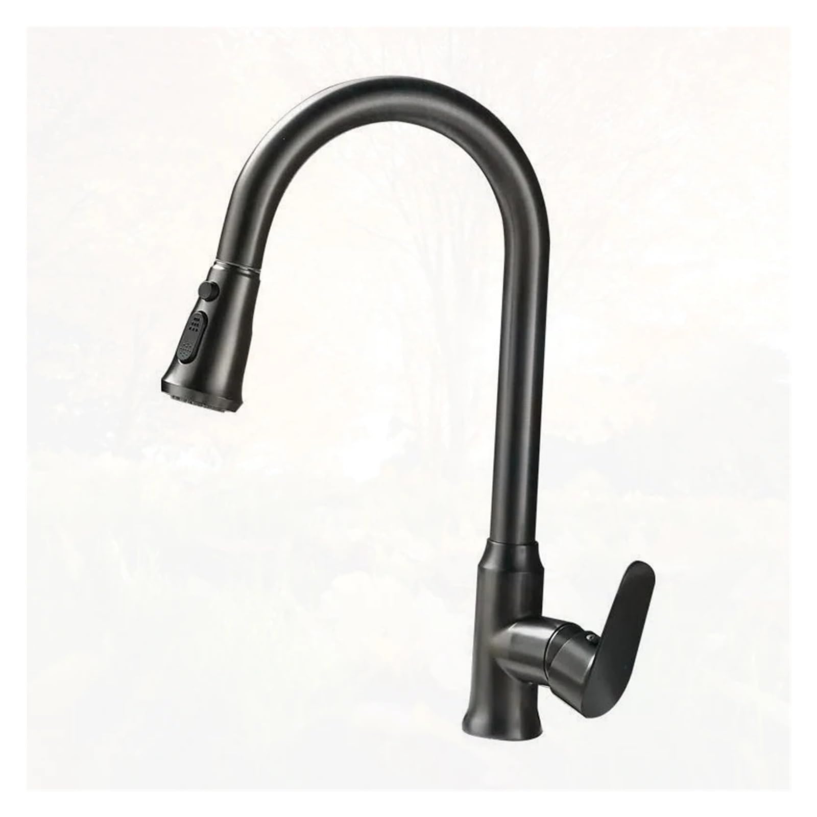 MXXQRHF 360° Rotating Stainless Steel Kitchen Faucet - Splash Proof 2-Mode Cold & Hot Mixer Tap, Modern Kitchen Sink Decor, Durable & Stylish