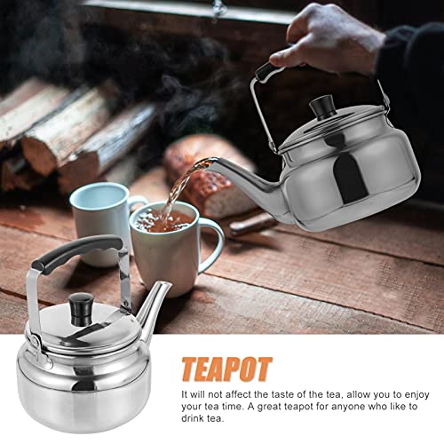 HEMOTON 0. Tetera de acero inoxidable de 8 l con colador de acero inoxidable, hervidor de pipa, caldera de inducción… - Imagen 6