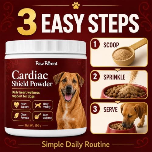 Paw Parent Macho S Secret Powder Paw Parent Cardiac Shield Supplement Multivitamin 150g，2PCS：150G — view 3