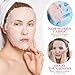 FRCOLOR 100 Pcs Enlarged Cotton Facial Mask Sheets DIY Cosmetic Face Skin Care Mask