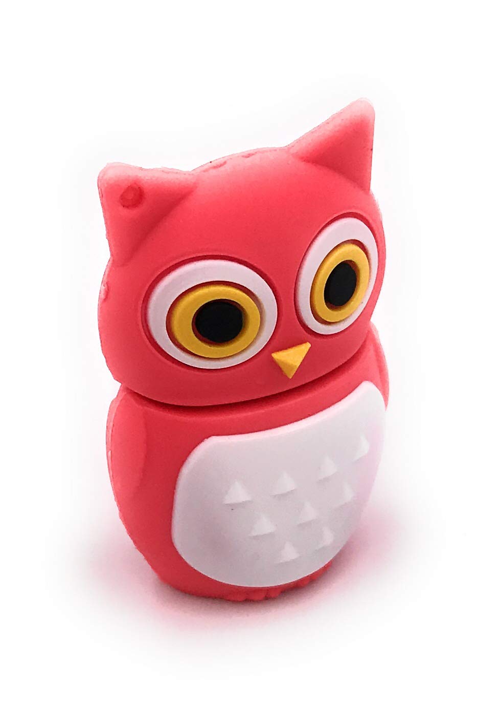 Onwomania Sowa ptak różowy pendrive USB w aluminiowym pudełku prezentowym 128 GB USB 3.0