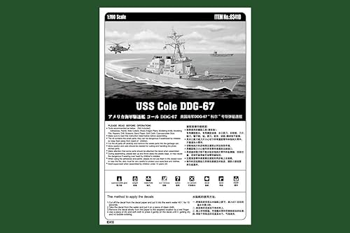 Miniatura 5 de Hobby Boss USS Cole DDG-67 Kit de construcción de modelo de barco