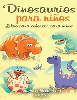 Paperback Dinosaurios para niños: Libro para colorear para niños [Spanish] Book