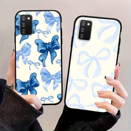 Coque Samsung Galaxy A03s 4G housse antichoc avec motif nœud tendance
