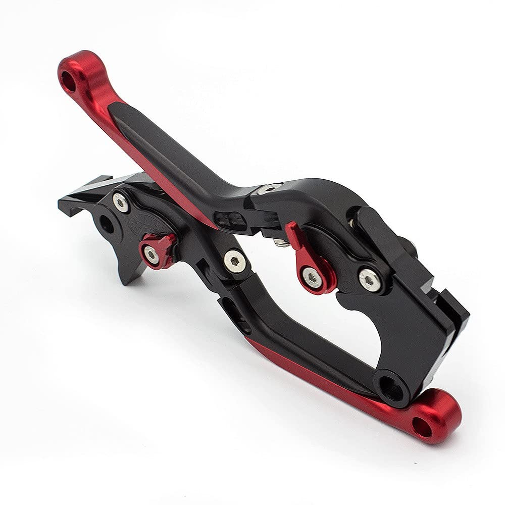 PONNYC Palanca Embrague Freno Extensible Plegable Motocicleta Para Suzuki Para Boulevard M109R M109 2006-2010 2011 2012 2013 2014 Moto Embrague Maneta Freno (Color : 147mm 3)
