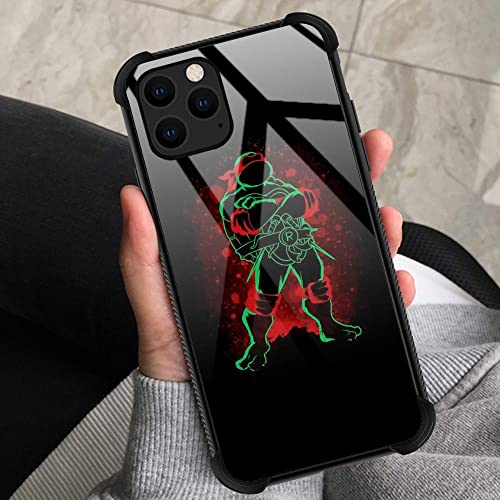 Djsok Compatible Iphone 11 Pro Case Ninja Turtle Pattern,Case For Boy Girl Hard Glass Anti-Scratch Cover [6Ft Drop Tested] Shockproof Non-Slip Tpu Case Compatible With Iphone 11 Pro-5.8Inch #TOP3