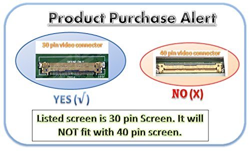 Nova tela LCD genérica de 14 polegadas Full HD IPS – compatível com tela LCD LED de laptop de substi