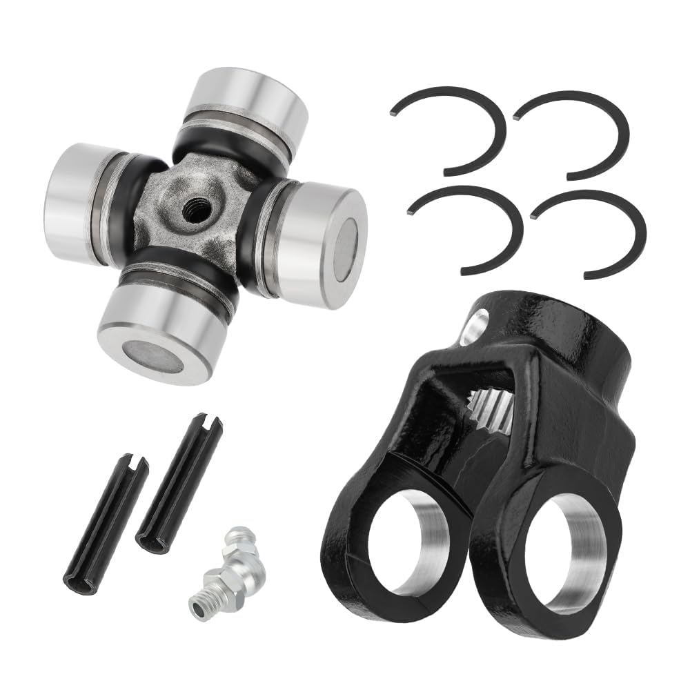 Front Cardan Shaft Yoke U Joint (Front Gear Side) for Polaris RZR Ranger Sportsman 1000 900 800 700 570 500 Scrambler Magnum Brutus General ATP ACE Xpedition Xplorer