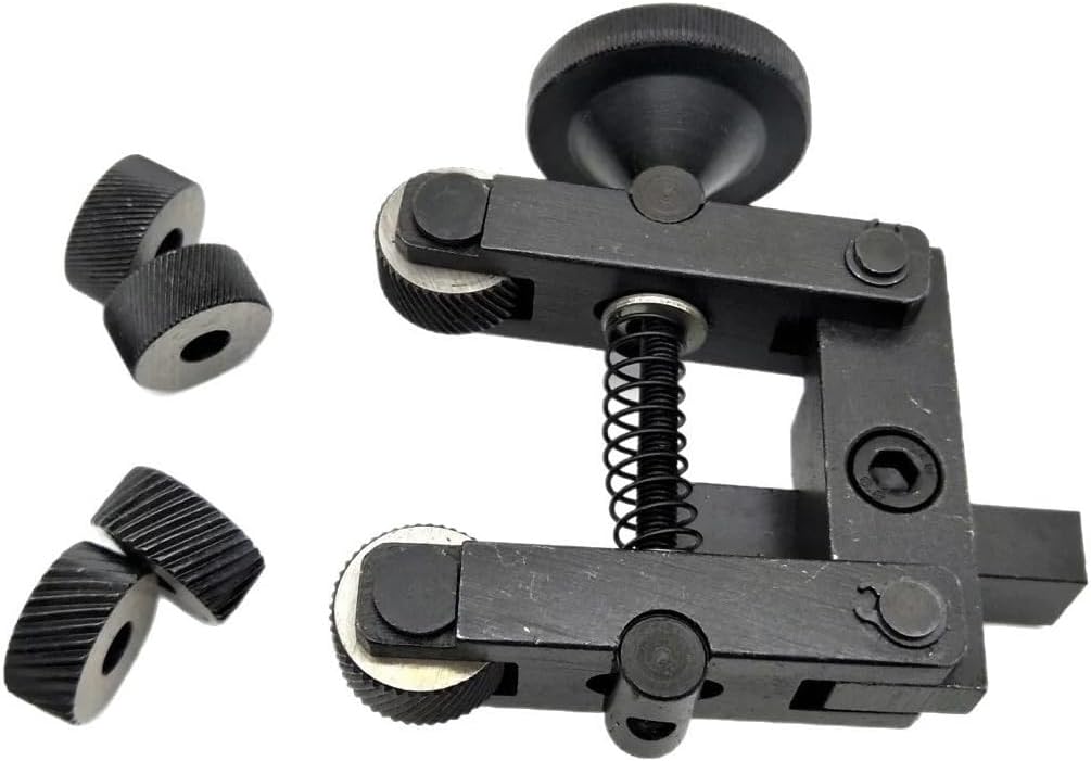 10mmシャンクメタル旋盤ツール9mm幅ローラー産業仕上げのための正確なアライメントテクスチャリングプロジェクト自動センターリングツ