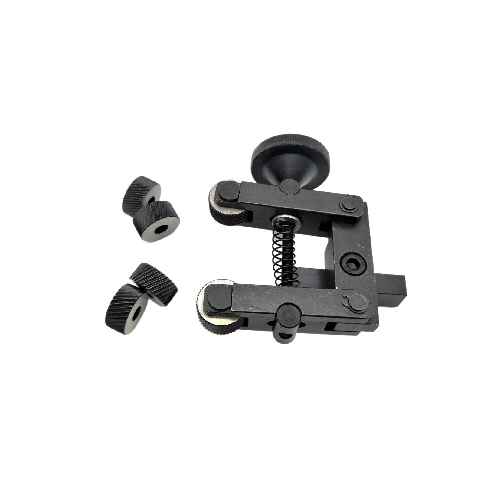 Alta durabilidad Knurling Cutter 110mm longitud construcción de aleación de aluminio herramienta de crujido para la herramienta antideslizante de procesamiento de patrones para ejes de metal