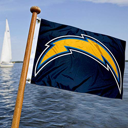 WinCraft Los Angeles Chargers Boat and Golf Cart Flag