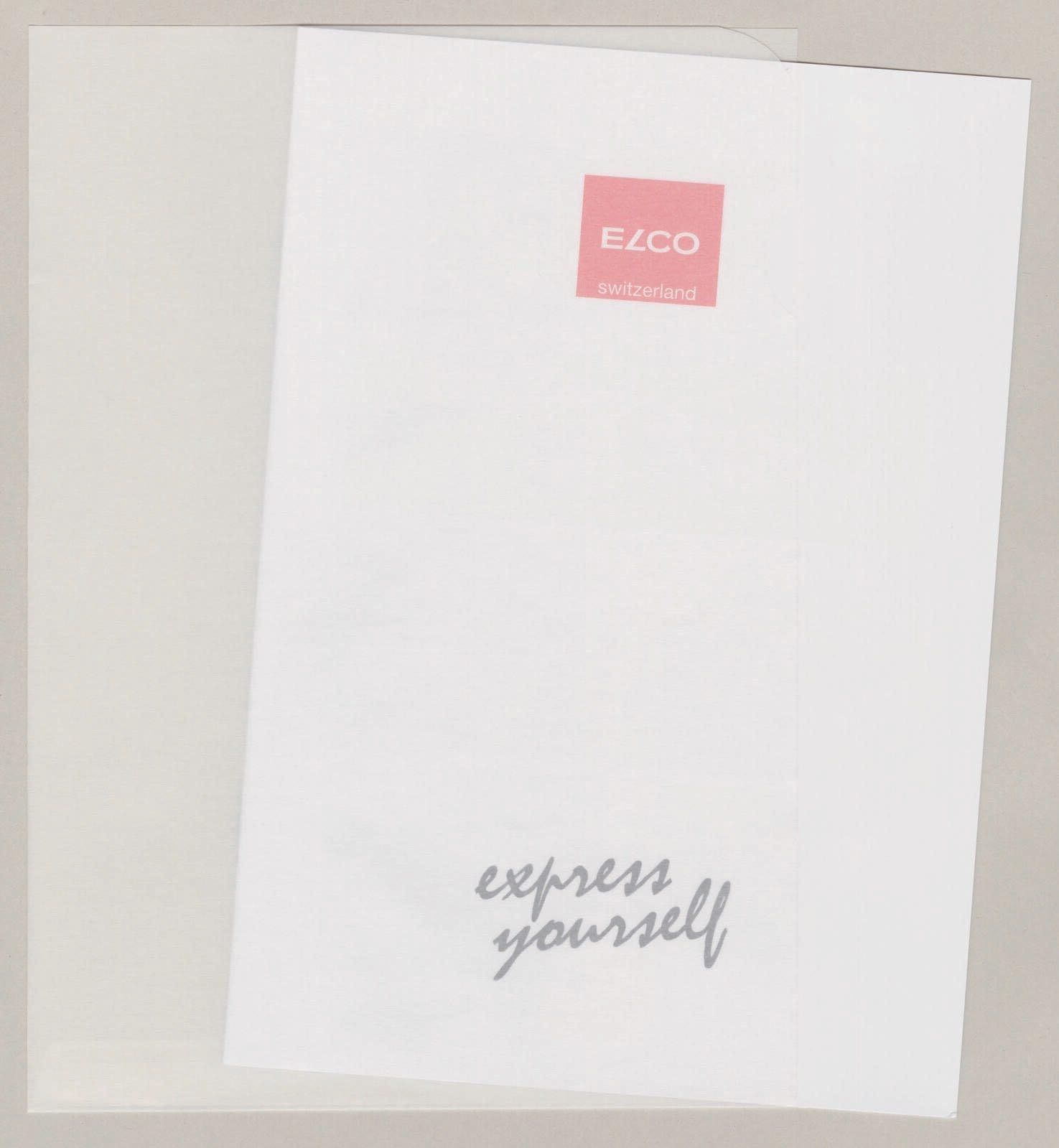 ELCO Ordo 73696.14 Document Case Transp. White