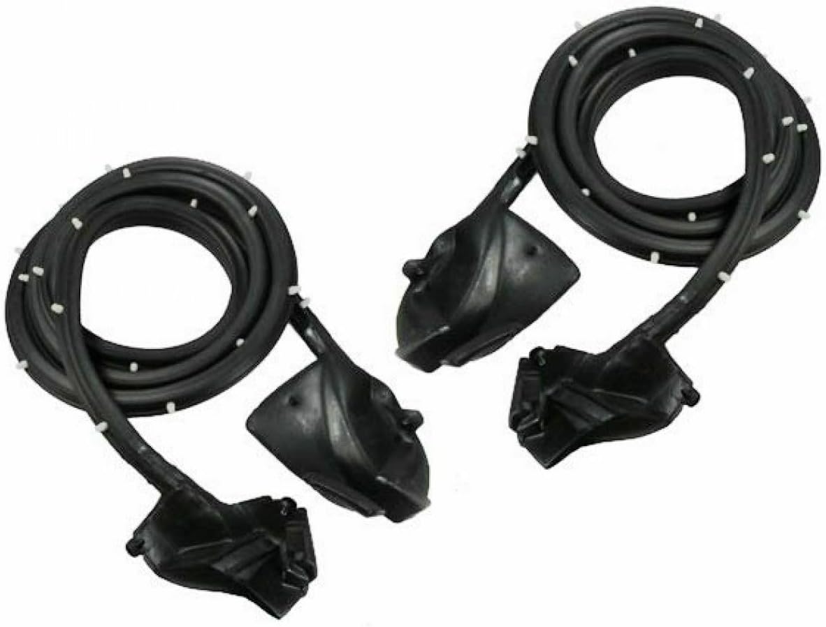 Roof Door Rubber Weatherstrip Seals Set Kit for Chevy for Camaro 1978-1981,for Pontiac for Firebird 1978-1981 W/T-Tops