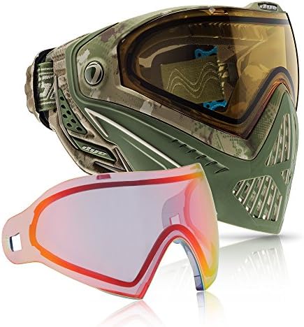 Dye i5 Paintball Goggle (DyeCam with Bronze Fire Thermal Lens Com...