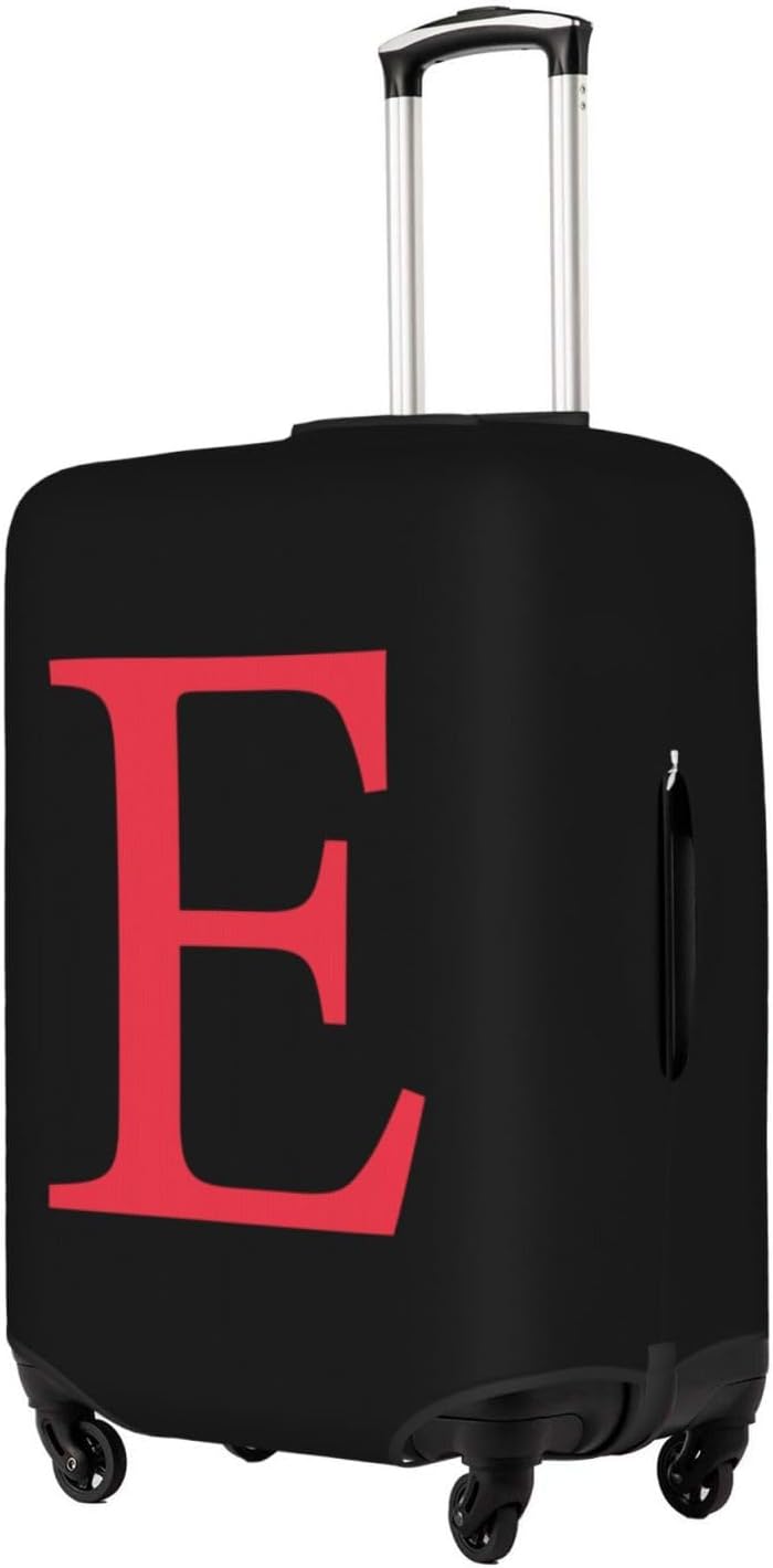 Letter E Luggage Cover Elastic Stretch Suitcase Covers Anti-Scratch Protector Washable Travel Covers XL fits 29-32 Inch Luggage