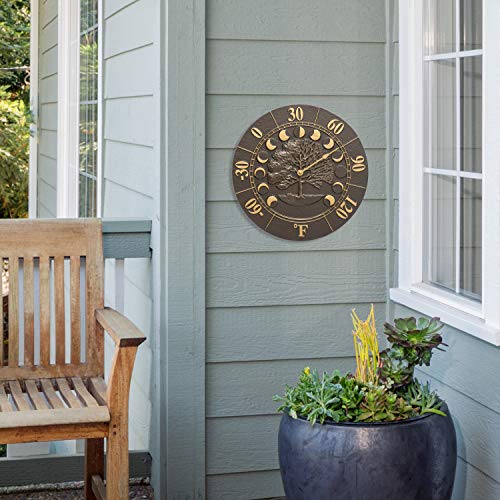 Whitehall Products Times And Seasons Thermometer, French Bronze #TOP2