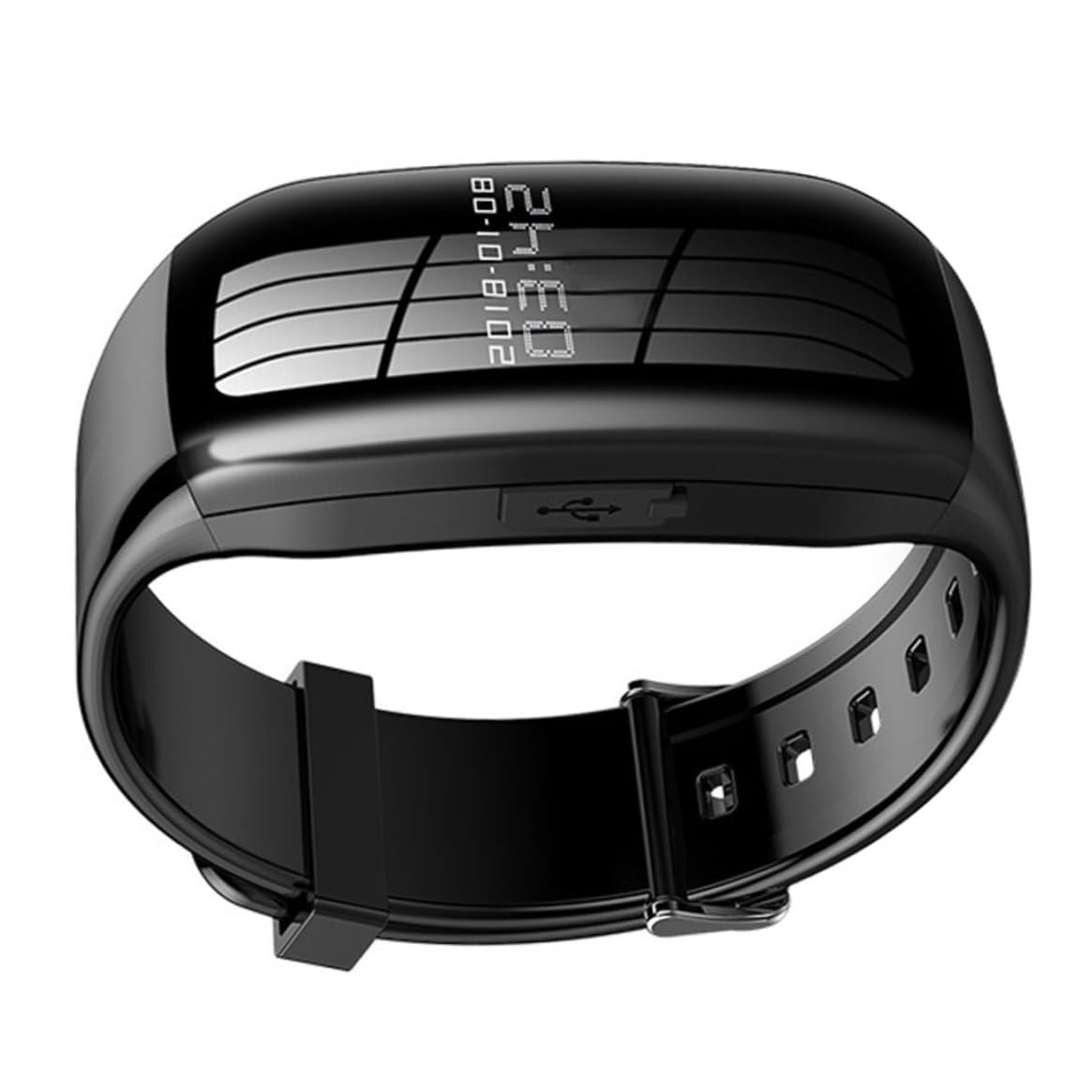 Dictaphone Watch, Digital Voice Video Registratore 8G Audio Camera da bracciale Dispositivo di registrazione del rumore, registratore vocale, orologio da registratore vocale