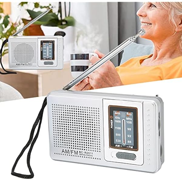 Bewinner Портативный карманный AM FM радио с долговечной батареей улучшенный прием мини-радио с большим динамиком снаружи путешествия аварийный комплект домашнее использование