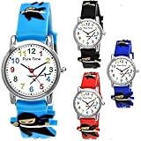 Unsere Pure Time Kinderuhren sind Spritzwassergeschützt, Regen und Spritzwasser sind kein problem! Das Gehäuse hat hat eine langlebige IPS Beschichtung und ist somit besonders Stoßfest!