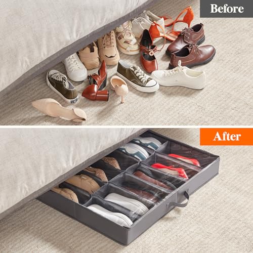 Lifewit KYLF230218GYC Under Bed Shoe Storage Organizer Set Of 2 thumb #4