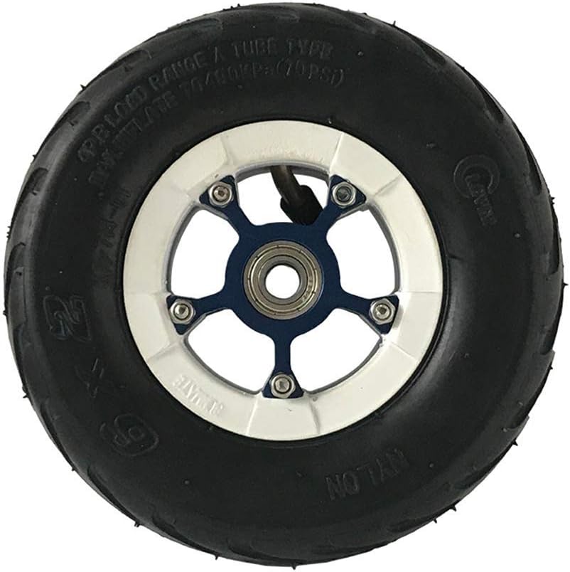 Electric Scooter Tires 6-inch 6X2 Inflatable Wheels 8mm/10mm/12mm Bearing Optional Suitable for 2/4 Wheel Scooter Original Wheel Replacement
