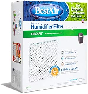 BestAir CB43, Essick 1043 Replacement, Paper Wick Humidifier Filter, 10.8" x 4.2" x