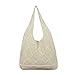 Imagen de Rieoany Bolso Playa Crochet Beige 58x37 cm