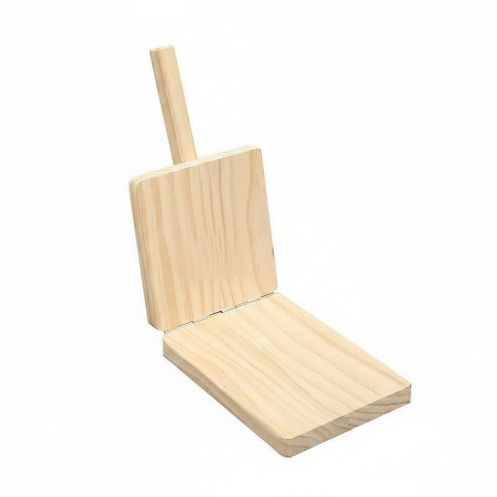 Mold Resistant Stainless Steel Pastry Flattener Easy to Use Hinged Pastry Presser Non-Stick Wooden Dumpling Wrapper Press for Home Cooks, XL, Wood-image-48