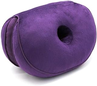 TTYAC Multifunction Anti Hemorrhoid Massage Chair Seat Cushion Hip Push Up Orthopedic Foam Memory Pillow Home Car Office Seat Cushion,B5 45x31x10cm,United States