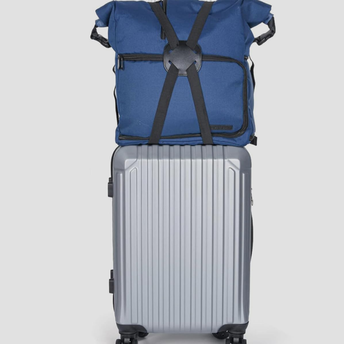 2pcs Adjustable Elastic Luggage Bungee Straps with Pu Material Comfortable and Convenient Suitcase Belts for Outdoor Travel and Bags