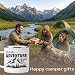 Camping Gifts for Men Enamel Mug, Cool Camping Coffee Cup 12oz, Lightweight and Durable Camp Mug for Outdoor Adventures, Unique Camper Gifts for Men, Funny Gifts for Camping Lovers