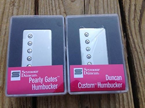 Seymour Duncan SH-5 Custom & SHPG-1n Pearly Gates Humbucker Pickup Set NICKEL
