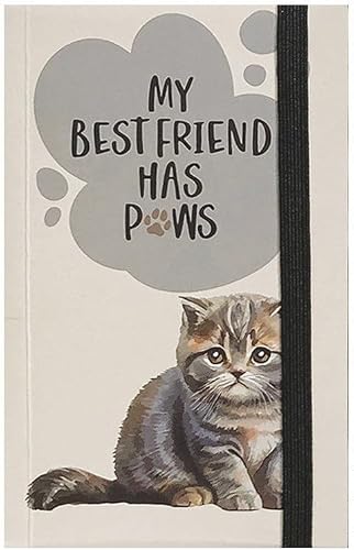Hortors SA Diaries Rounded Corners Best Friend Design Notebook with Elastic Band, A6 Size