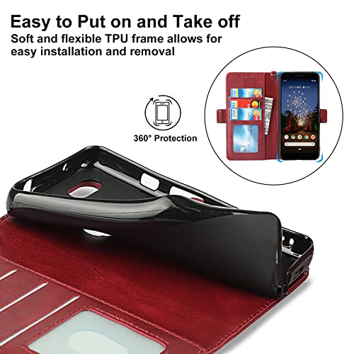 Copmob Custodia a portafoglio per Google Pixel 3A