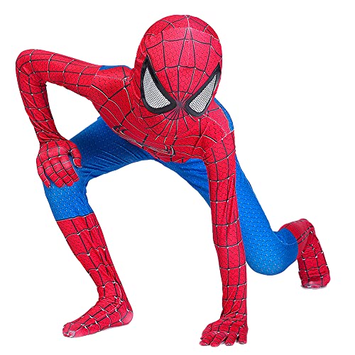 Superhero Cosplay Costume For Kids,Halloween Hero Role-Play Onesies Tights Suit (Sl-Cfsp, S) #TOP3