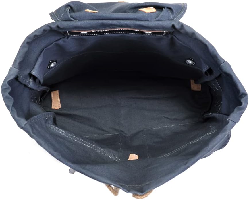 World War Supply German WW2 Luftwaffe Rucksack with Leather Straps