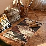 Utilisations polyvalentes : les tapis de style bohème s'adaptent à divers intérieurs et peuvent servir de tapis de salle de bain, de cuisine, de chambre à coucher, de buanderie, de paillasson, de couloir... Ce tapis compact d'inspiration tribale constitue également un cadeau pratique et attentionné pour vos amis et votre famille.