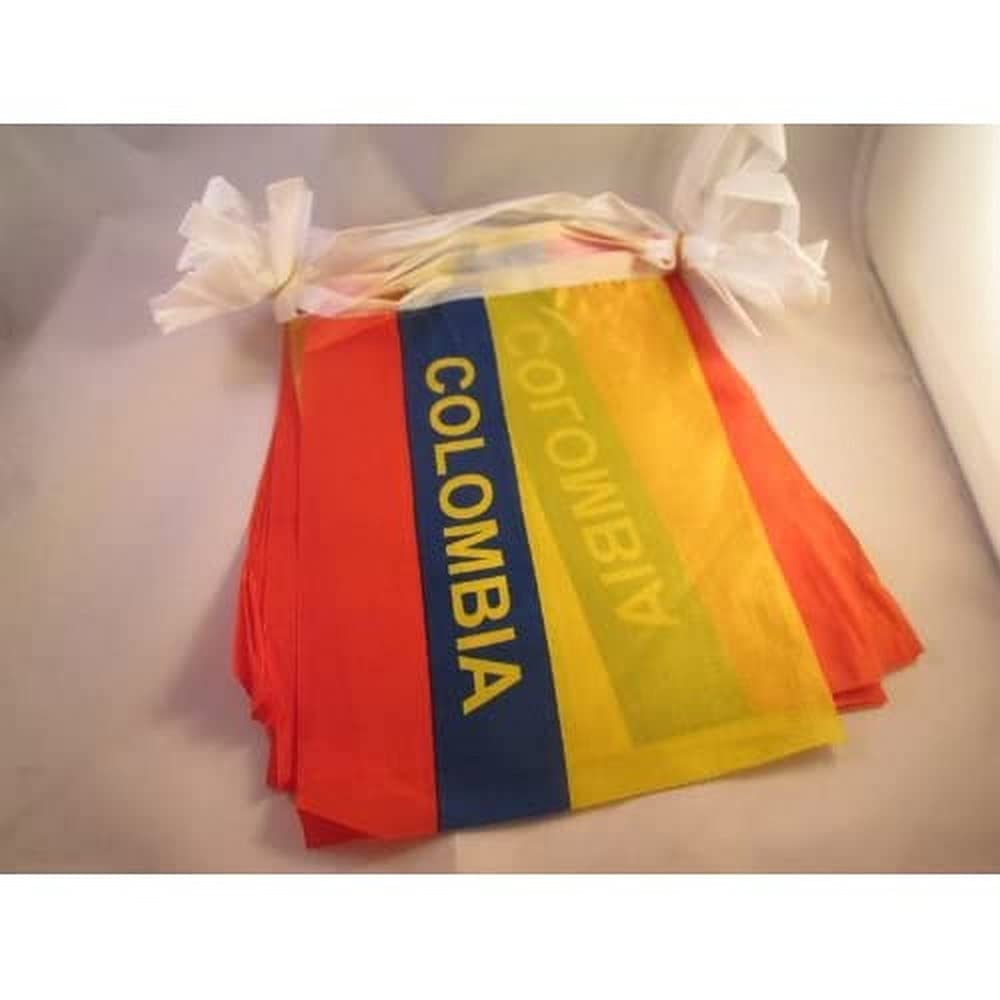 AZ FLAG Guirnalda 6 Metros, 20 Banderas de Ecuador 21x15 cm, Bandera Ecuatoriana 15 x 21 cm - Banderines — view 75