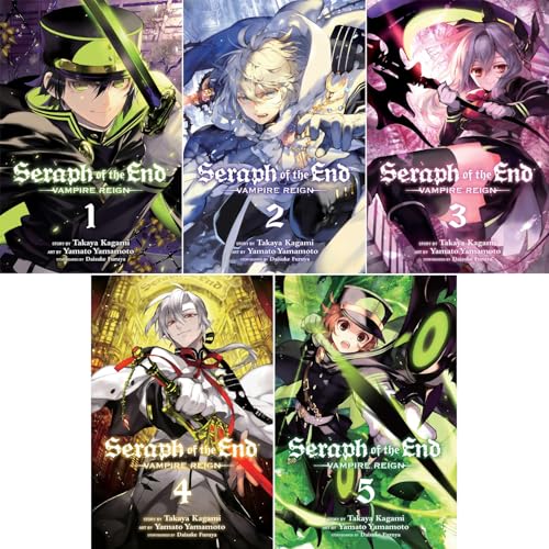 Seraph of the End Vol 1 à 5 manga Vampire Reign par Takaya Kagami