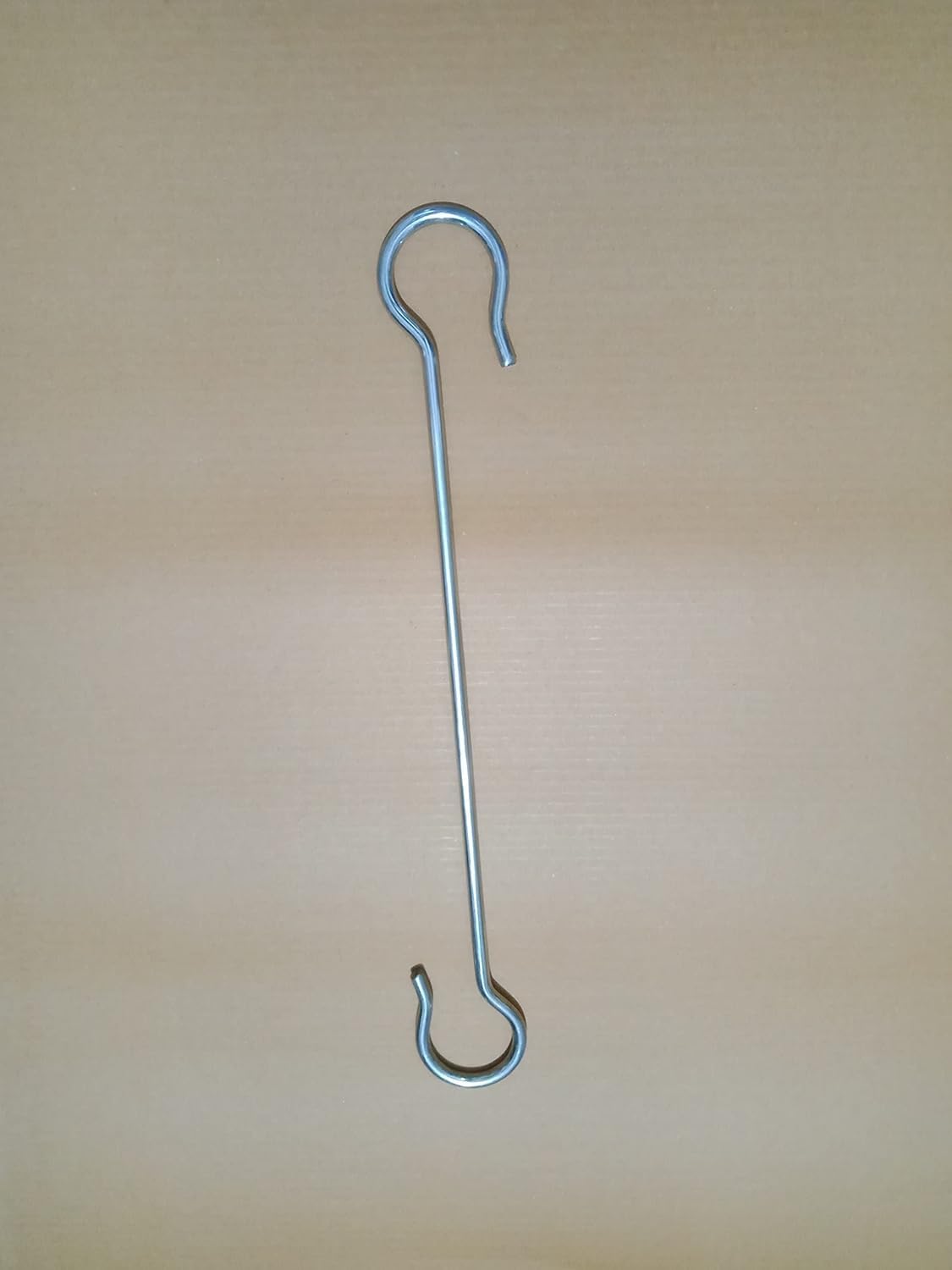 SJ SHINE Metals Kids Infant jhula Swing Cradle Hook | Stainless Steel Baby Cradle S-Hook Thottil Hook for Baby Hanging Cradle Stainless Steel Heavy Action Hook -18 Inch (Hook-18) 1