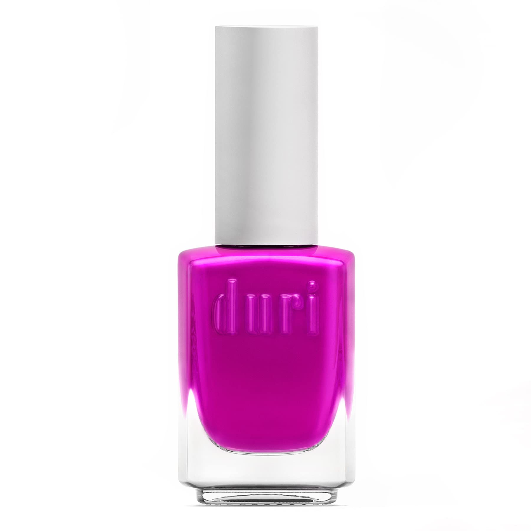 duri 791 Berry Margarita - Neon Purple Nail Polish, Semi Matte, Fast Drying, 0.45 Fl Oz