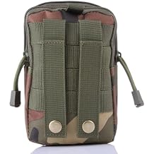 Outdoor Tactical Waist Bag Molle Pouch Military Hip Waist Compact Belt Bag Pouch Wallet Camping Phone Power Bank Camping Hiking Gear Tool Organizer