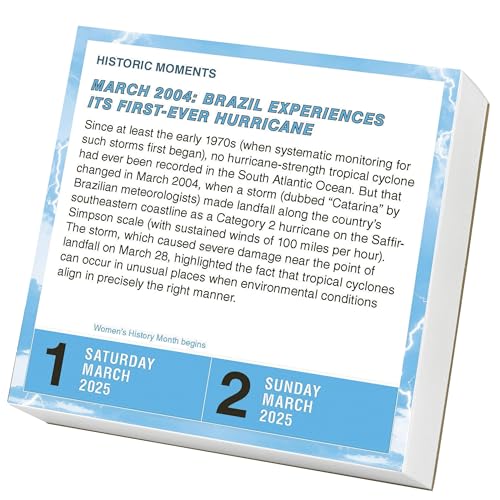 Extreme Weather Page-A-Day(r) Calendar 2025: A Year of Fire Tornadoes, Atmospheric Rivers, and Other Wild Weather Events - Image 3