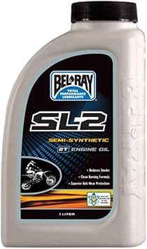 Bel-Ray SL-2 Semi-Synthetic 2T Engine Oil - 1L. 99460-B1LW 1