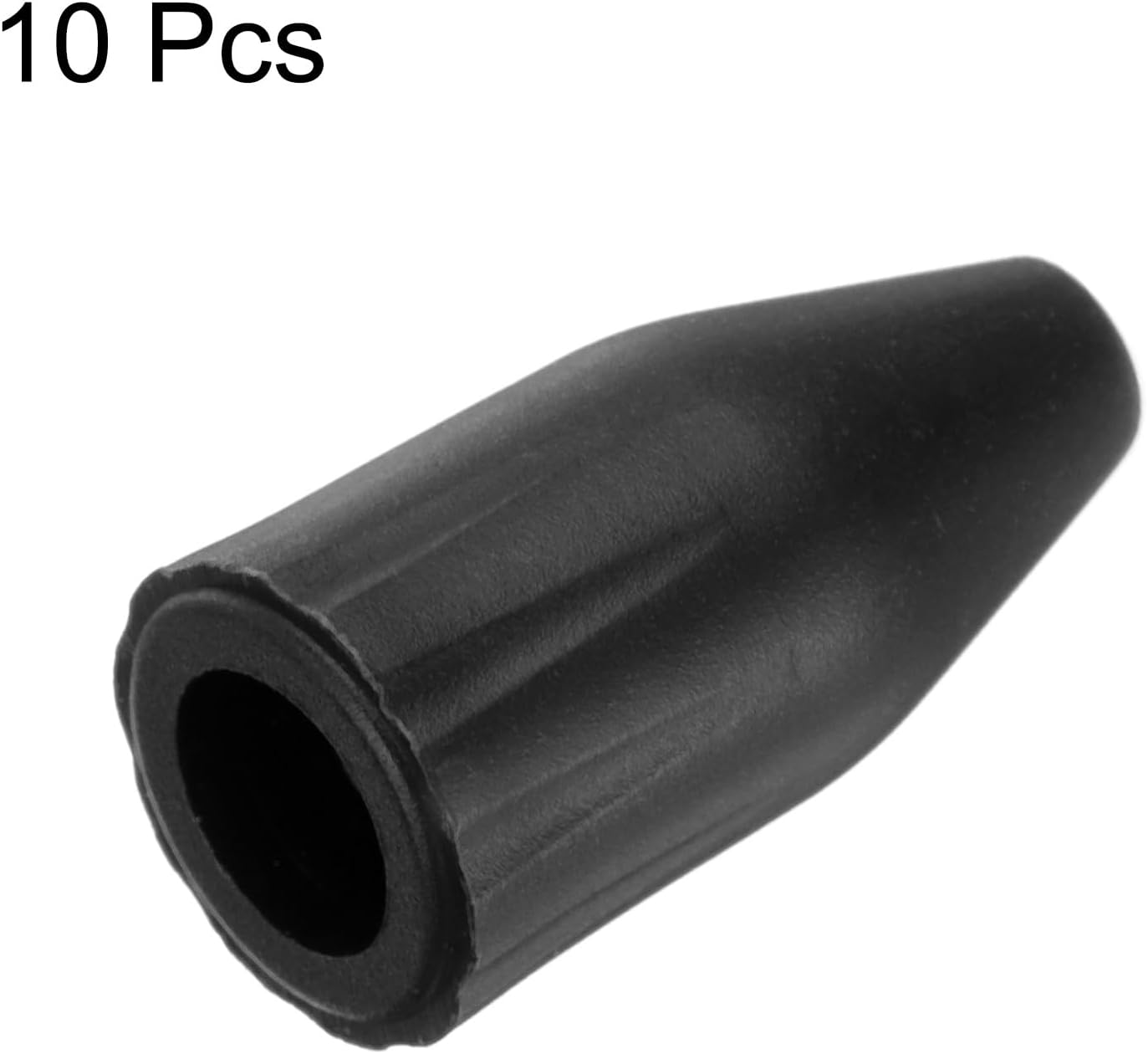 HARFINGTON 10 Pcs Air Nozzle Tip 6mm Plastic Blow Gun Tip for Air Blow Gun Tool Parts & Accessories, Black