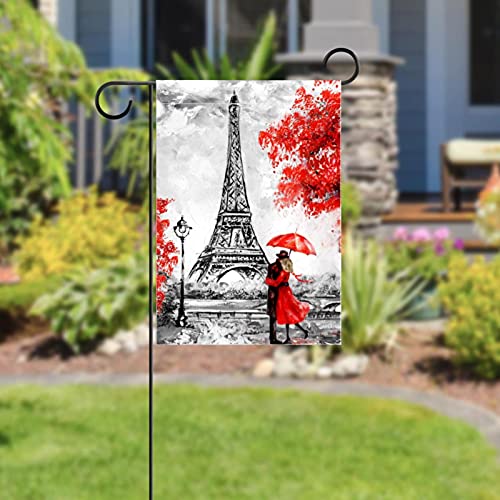 Drapeau de bienvenue Saint Valentin toutes saisons 30x45 - 5