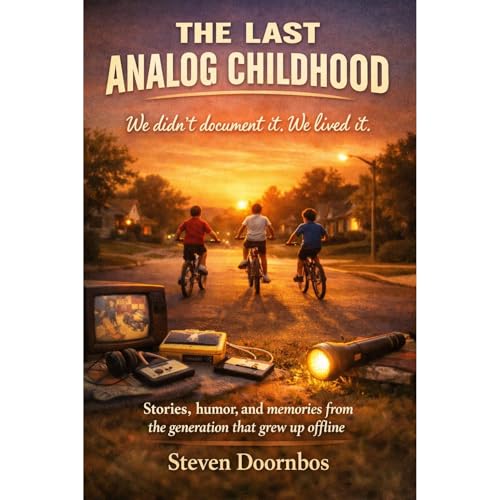 THE LAST ANALOG CHILDHOOD, We didn't document it. We lived it. Audiolibro Por Steven Doornbos arte de portada