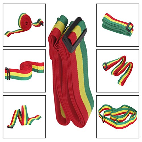 YIJU Durable Djembe Tricolor Strap African Hand Drum Belt Percussion Accessory