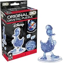 BePuzzled, Disney Donald Duck Original 3D Crystal Puzzle, 39 Piece Brain Teaser, Collectible Display Puzzle for Kids & Adults Ages 12+