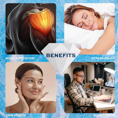 XLEMLAB Hydrogen Bath Bombs for Muscle Relief – Epsom Salt Magnesium Molecular Hydrogen Water Tablets, Hydrating & Antioxidant Support, Sandalwood Orange Aroma, 6 Pack - Image 7